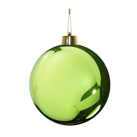 Green Shiny Shatterproof Bauble (25cm)
