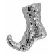 Mirror Boot Hanging Decoration (13cm)