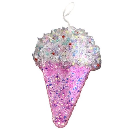 Ice Cream Cone Hanging Decoration (17cm)