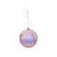 Iridescent Pink Bauble (8cm)