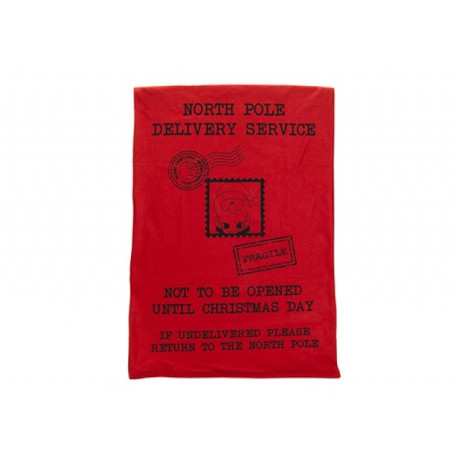 Jumbo Red Felt Christmas Sack (60cm x 90cm)