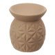 Embossed Triangle Pattern Ceramic Eden Oil Burner