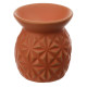Embossed Triangle Pattern Ceramic Eden Oil Burner