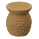 Embossed Triangle Pattern Ceramic Eden Oil Burner