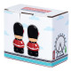 Ceramic Salt &amp; Pepper Set - London Guardsman