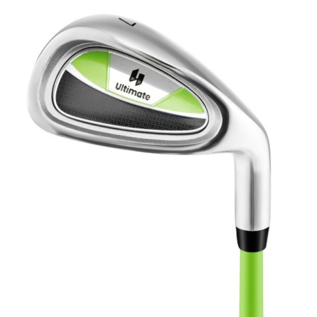 Individual Gold Club for Kids with Fiberglass Shaft and Headcover