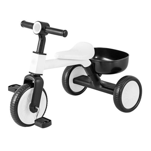 Convertible Kids Tricycle Toddler Trike with 86&deg; Limited Steering Angle