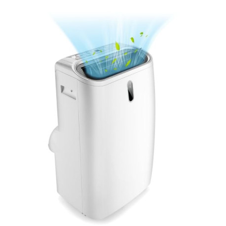 14000 BTU 4-in-1 Portable Air Conditioner with Remote Control and Sleep Mode