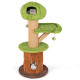 148 CM Mushroom Cat Tree with 2 Cute Condos for Indoor Cats