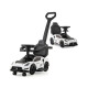 3-in-1 Ride on Push Car with 2 Universal Wheels, Music Steering, Guardrail and Handlebar