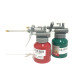 Metal High Pressure Feed Oil Spray Gun Bottle Oil Can with Long Nozzle - Random Colour