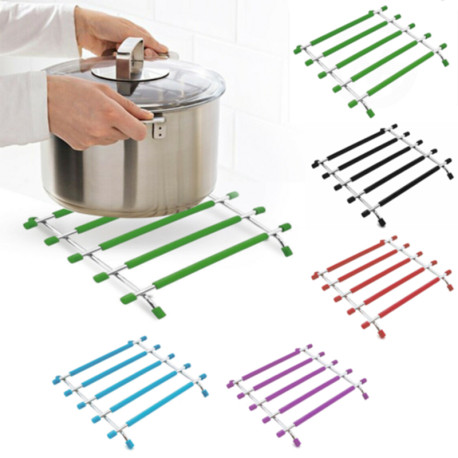Multi-Purpose Silicone Pot Holders, Spoon Rest and Kitchen Table Mat - Random Colour