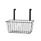 Metal Wire Hanging Storage Basket with Hooks - Random Colours