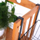 Metal Wire Hanging Storage Basket with Hooks - Random Colours