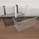Metal Wire Hanging Storage Basket with Hooks - Random Colours