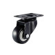 Heavy Duty Swivel Castor Wheels Trolley 50mm Furniture Casters 2 inch - 2pcs Moving Wheels + 2pcs Wheels with Brakes