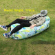 Inflatable Sofa Lounger Lazy Air Bed Sack for Camping Beach - Jungle Horse
