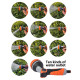 Garden Watering Hose Pipe Sprayer Water Gun Sprayer 10 Patterns or for Car Washing