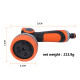 Garden Watering Hose Pipe Sprayer Water Gun Sprayer 10 Patterns or for Car Washing