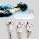 Memory Foam Pillows Deep Sleep Pillow Core Ergonomic Cervical Pillow - 70 x 42 x 10 cm