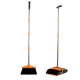 Dustpan and Broom Combo Upright Stand Up Broom and Dustpan Set with Long Handle for Home Kitchen Floor Use