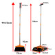 Dustpan and Broom Combo Upright Stand Up Broom and Dustpan Set with Long Handle for Home Kitchen Floor Use