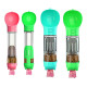 300 ml Pet Dog Water Bottle Portable Drinking Water Dispenser with Poo bags - Green