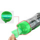 300 ml Pet Dog Water Bottle Portable Drinking Water Dispenser with Poo bags - Green