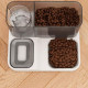 2 in 1 Pet Feeder Food Water Dispenser Bowl Automatic Dog Cat Bottle for Pet Self Feeding