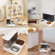 2 in 1 Pet Feeder Food Water Dispenser Bowl Automatic Dog Cat Bottle for Pet Self Feeding