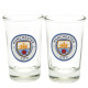 Manchester City FC 2pk Shot Glass Set