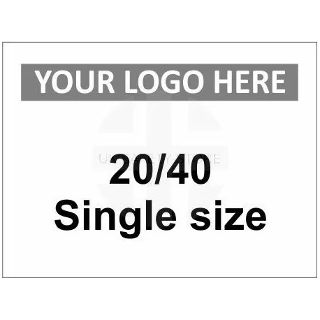 20/40 Single Size Sign