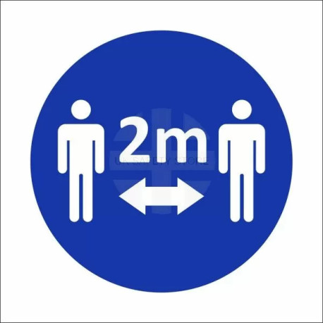 2m Sign Stickers - Pack of 10