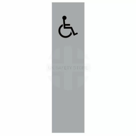 Aluminium Disabled Door Sign