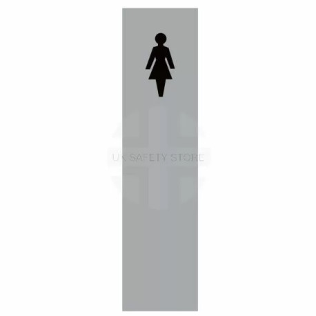 Aluminium Female Door Sign