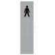 Aluminium Male Door Sign
