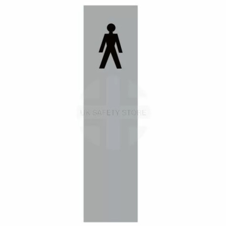 Aluminium Male Door Sign