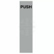 Aluminium Push Door Sign