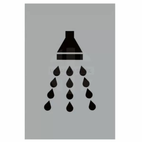 Aluminium Shower Sign