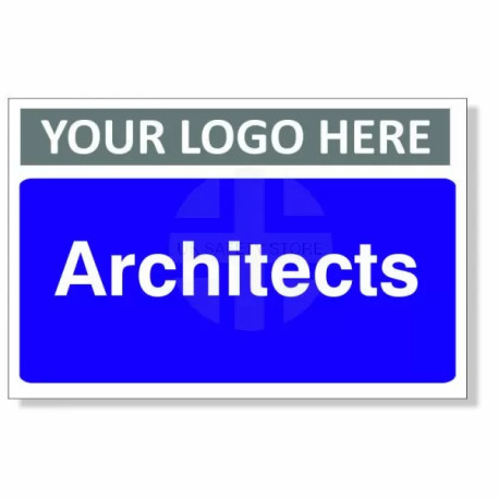 Architects Custom Logo Door Sign