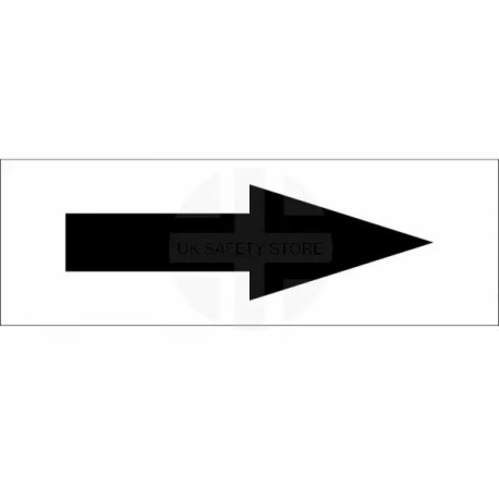 Arrow 'Right' Door Sign