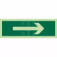 Arrow Right First Aid Sign