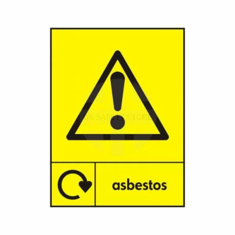 Asbestos Sign