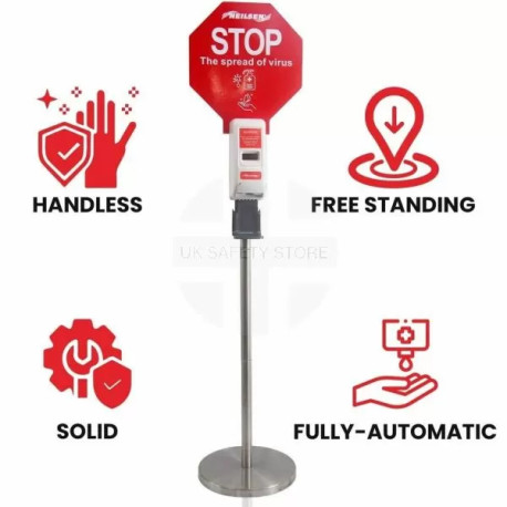 Automatic Hand Sanitiser Dispenser - Portable & Freestanding