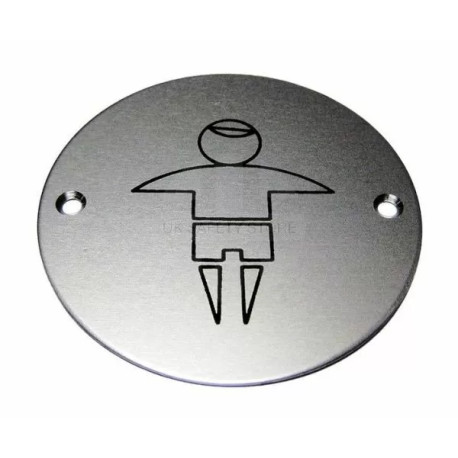 Boys Toilet Aluminium Sign