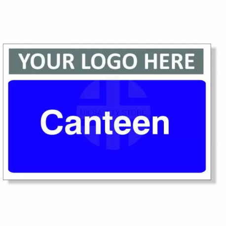 Canteen Custom Logo Door Sign