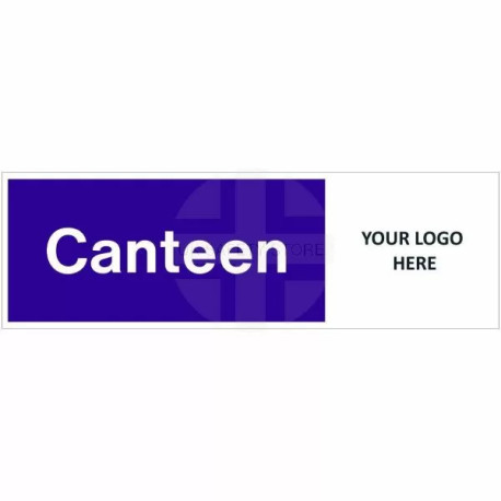 Canteen Door Sign
