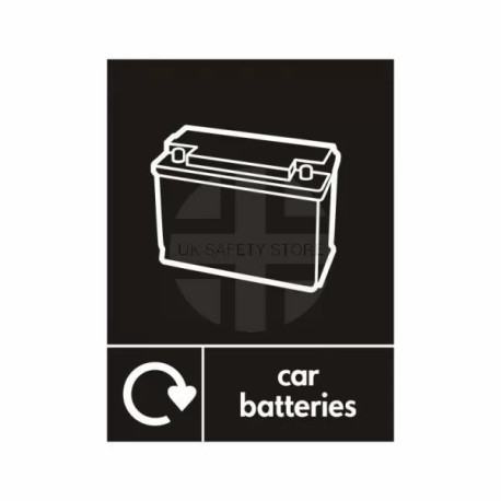 Car Batteries Sign