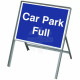 Car Park Full Temporary Traffic Sign