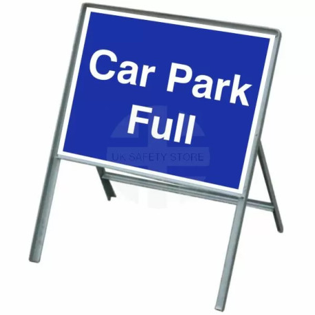 Car Park Full Temporary Traffic Sign